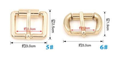 ZJ  金屬箱包扣  腰帶扣  多功能大衣扣 細節-3